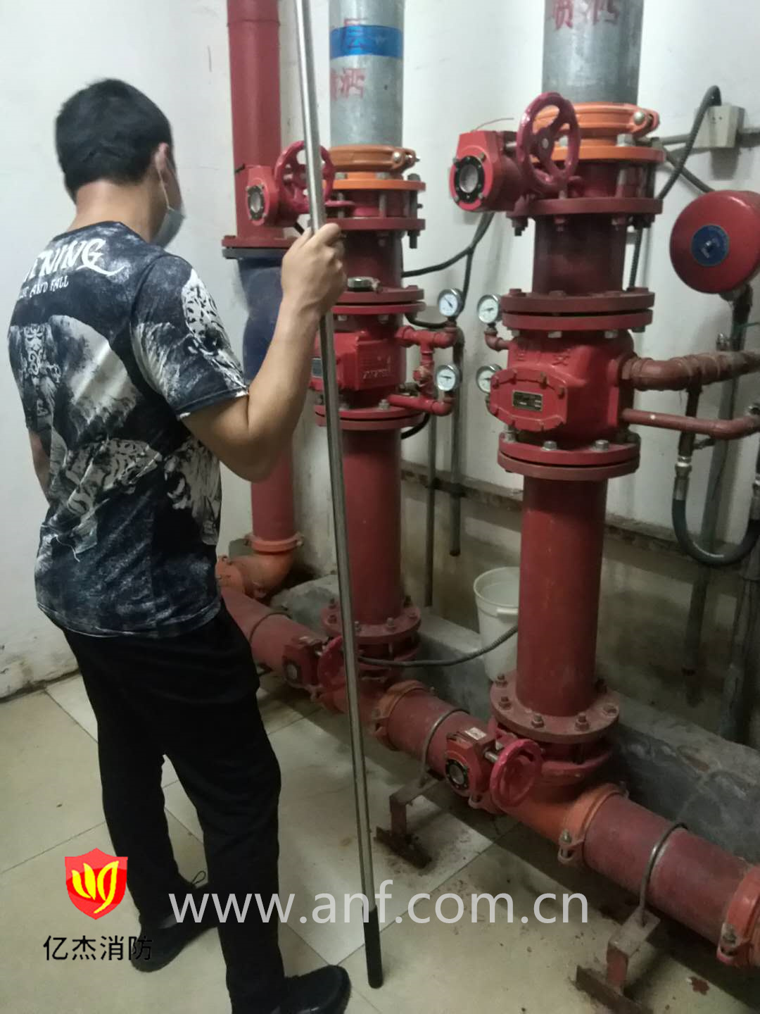 北京朝阳旺角消防稳压泵改造